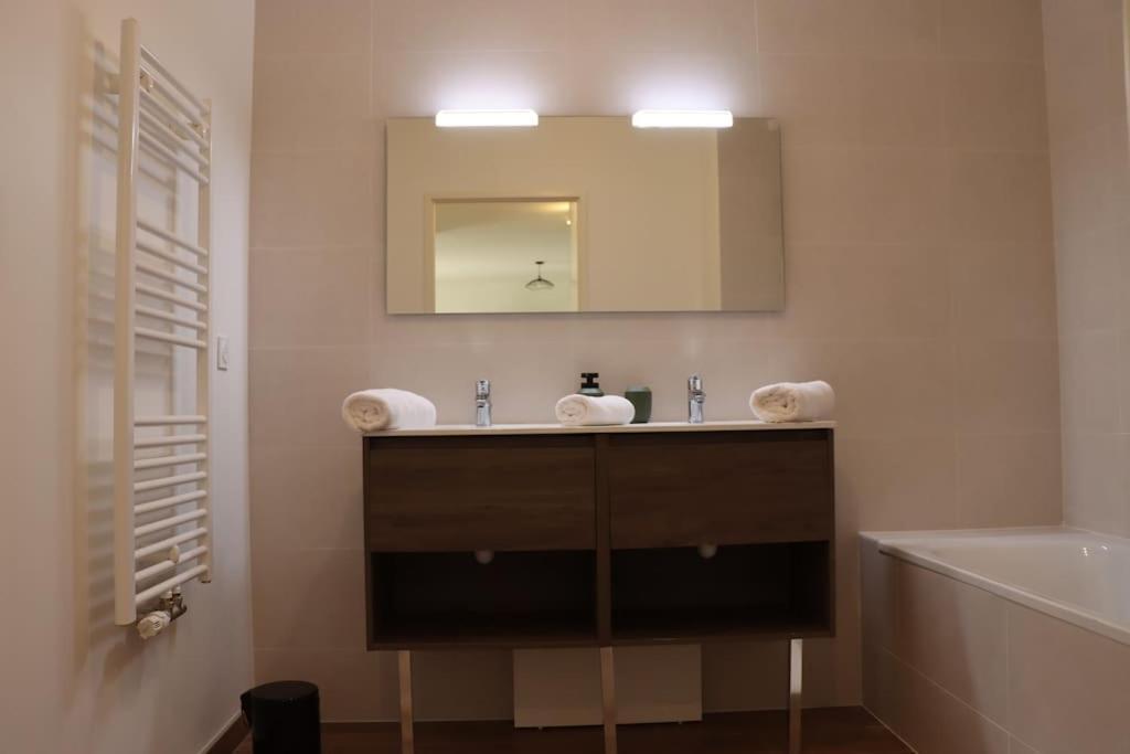 Les Cottages Jardin Elegant Et Ambiance Cosy 比斯卡罗斯 外观 照片