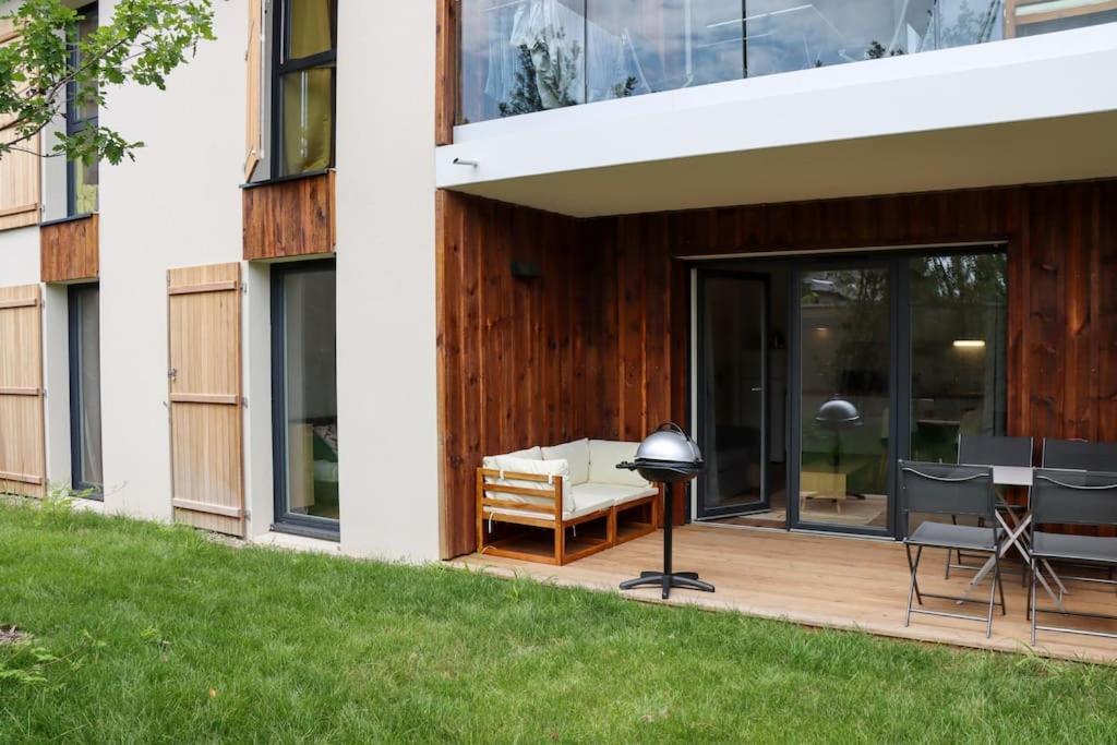 Les Cottages Jardin Elegant Et Ambiance Cosy 比斯卡罗斯 外观 照片